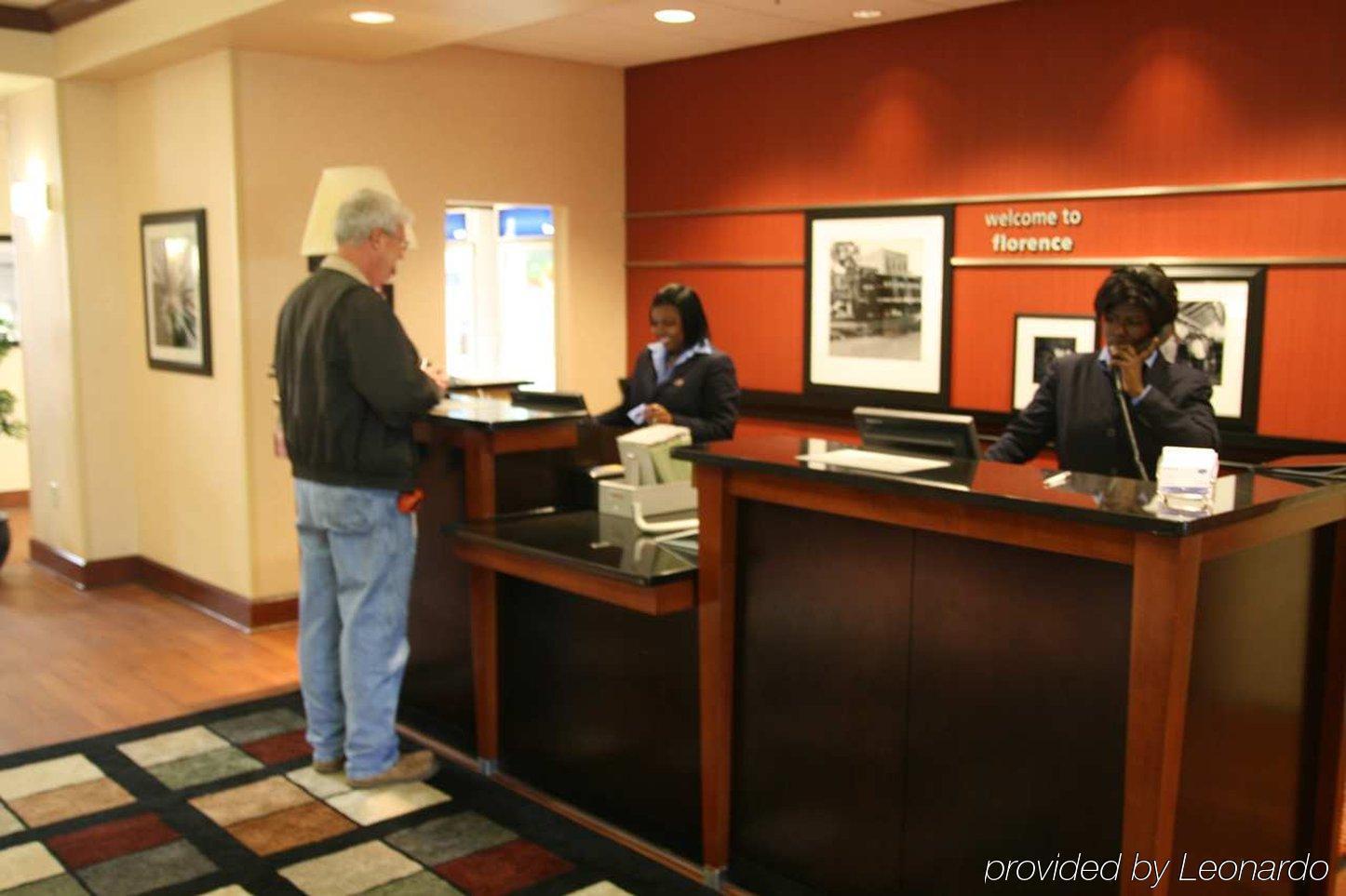 Hampton Inn & Suites Florence-North-I-95 Interior foto